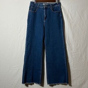 Encore Jeans Dark Blue Flare Women's Jeans